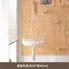 Estrutura de Escalada para Gatos em Madeira Maciça com Placa Perfurada, Casa de Gato Integrada para Apartamentos Pequenos, Montada na Parede, Economiza Espaço, Playground com Plataforma de Salto para Gatos