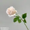 Flor Artificial Humectante Rosa, Flor de Rosa Individual de Alta Gama para Decoración de Mesa, Accesorio para Fotos, Popular en Xiaohongshu