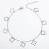 Joias personalizadas de alta qualidade estilo ins transfronteiriço tornozeleira de aço titânio peça pendente de amor pulseira de aço inoxidável acessórios de marca de moda feminina