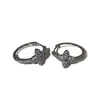 Aretes de Metal con Forma de Flor Completamente Diamantados Inspirados en el Diseño para Mujer, Lujo Ligero, Personalidad Única, Tendencia de Moda Exquisita, Pendientes y Accesorios para Orejas Versátiles