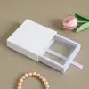 Caja de joyería de película de PE impresa para anillos, pulseras, caja extraíble para colgantes, collares, accesorios de arte de uñas y caja de embalaje para joyería