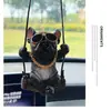 Adorno para Colgar en el Coche de Perro Pug Espejo Retrovisor Decoración de Coche Cachorro Lindo Estilo Fresco Accesorio DIY