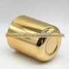 Venda Direta da Fábrica de Vidro Guangzhou Hongyu Copo de Vela de Vidro Borda Dourada Copo de Vela Galvanizado Copo de Vela de Vidro 96110