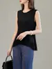 Traje de Verano para Mujer con un Toque de Alta Gama, Nuevo Estilo de Verano 2026, Chaleco sin Mangas con Borlas, Camiseta, Jeans, Conjunto de Dos Piezas