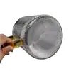 Tetera de Vidrio Engrosado con Filtro, Tetera Vertical de Rayas de Gran Capacidad, Hervidor de Té Resistente al Calor para Té de Flores y Té Negro