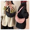 Bolso de Mano de Moda Estilo Coreano Estilo Occidental Simple Fresco Diario Estilo Coreano Bolso de Hombro Portátil Popular en Internet Nuevo Bolso Cruzado para Mujer
