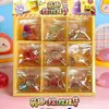 Pingente de Brinquedo Squishy Fofo Popular para Aliviar o Estresse para Crianças, Pingente de Boneca Adorável, Pingente de Bolsa, Presente para Crianças Estudantes