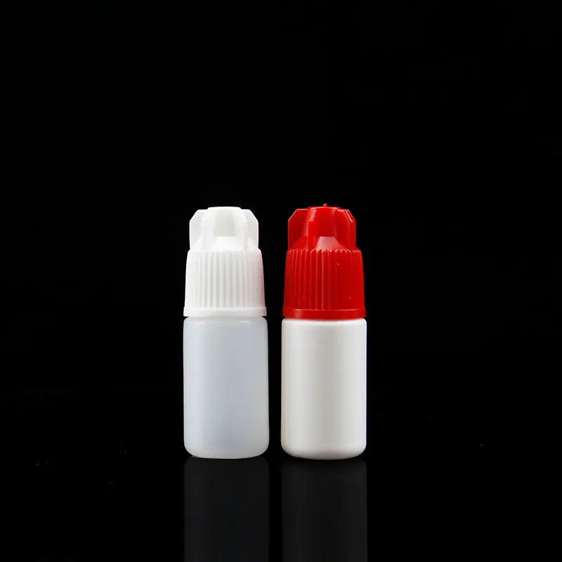 白色嫁接假睫毛胶水瓶2G黑色指甲胶瓶5G胶水瓶
