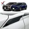 Adequado para 26 Modelos de Toyota Rav4 Weilanda Borda do Para-lama Dianteiro Moldura Modificação Tiras Brilhantes Decorativas Adesivos