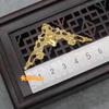 Materiais para Headwear DIY Grande Coroa de Fênix Decoração de Gota d'Água Elo de Tira Longa Peça de Ferro Leque Redondo Pingente de Borboleta Acessórios de Borla