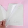 Cuaderno de notas B5 transparente de 16 quilates con línea de coche, para estudiantes en inglés, este cuaderno de sutura horizontal, venta al por mayor