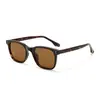 Gafas de Sol Polarizadas con Patilla Tr90, Montura Cuadrada Pequeña, para Hombres y Mujeres 88619, Tendencia Retro, Gama Alta, Protección Solar