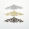 Acessórios chineses artesanais DIY antigos 22*66mm adorno de cabeça grampo de cabelo grampo de cabelo coroa de fênix vestido Xiuhe decoração de leque