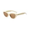 Gafas de Sol Triangulares Estilo Ojo de Gato Retro para Niños, Gafas de Sol de Moda y de Alta Gama para Niñas para Jugar en la Playa y Protegerse del Sol