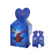 Suministros para Fiesta de Cumpleaños con Tema de Araña Azul Vajilla Desechable Platos de Papel Vasos de Papel Servilletas de Papel Reunión de Fiesta