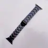 Adecuado para correa de Apple Watch iwatchS 9 876SE nuevo nicho de diseñador acrílico de resina color caramelo
