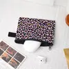 Cartera Pequeña Retro con Estampado de Leopardo Transfronteriza Bolsa para Monedas Simple Bolsa para Guardar Identificación y Llaves Bolso de Mano Portátil para Mujer