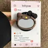 Espejo de Silicona Gatito de Dibujos Animados con Soporte Magnético Compatible con Magsafe, Fuerte Adsorción, Airbag Retráctil de Escritorio