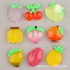 Bolsa para Funda de Teléfono Móvil Agujero Accesorios para Zapatos Material de Pegamento Crema Resina Piña Fruta Luminosa Fresa Diadema DIY Accesorios para el Cabello
