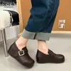 Zapatos Birkenstock Originales de Cuero Suela Gruesa Aumentan la Altura Interior Con Felpa Cálida para Mujer Uso de Dos Maneras Otoño/Invierno 2026 Nuevas Llegadas Mocasines Birkenstock para Personas Bajas
