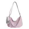 Bolsa Tote Transfronteiriça Exquisita e Fashion para Mulheres, Novo Estilo Primavera 2026, High-End, Estilosa, Versátil, Bolsa de Ombro e Transversal de Luxo Leve