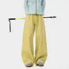Pantalones Casuales de Estilo Americano con Bloques de Color Línea Hasselblad para Hombre, Pantalones de Senderismo Impermeables y Cortavientos para Exteriores, Pantalones Largos Rectos Holgados Curvos de Marca de Moda