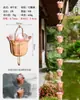 Jardim Japonês Beiral Corrente de Chuva Villa Pousada Calha Drenagem Sunroom Exclusivo Decoração Paisagismo Atmosfera Corrente Guia de Água