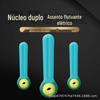 Assento Flutuante Assento Padrão Competitivo Equipamento de Pesca de Assento Assento Flutuante Assento Flutuante de Silicone Pequeno Sem Danos à Linha Suprimentos para Pesca de Linha Pequenos Acessórios