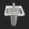 [Personalizado] Lavabo de Acero Inoxidable 316/304 Venta Directa de Fábrica Lavabo para Hotel Centro Comercial Dormitorio Escolar