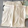 Atacado Transfronteiriço Pijama Plus Size Feminino Simples Estrela Outono e Inverno Meninas Espessurado Dupla Face Roupa de Casa Quente Conjunto de Duas Peças