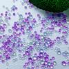 Joias de unha com miçangas bolha de celebridade online, miçangas bolha de cor mágica, unhas com miçangas bolha, pequenos diamantes redondos de tamanho misto, contas de vidro, decorações de unha