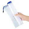Bolsa para Arquivos A4 Tipo Zíper Bolsa Transparente para Provas Bolsa Impermeável para Documentos Bolsa com Grade para Arquivos Bolsa de Armazenamento de Grande Capacidade Espessa