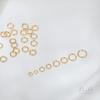 Acero de Titanio Anillo Abierto No Descolorante Acero Opaco Anillo de Conexión Rompible Anillo de Hebilla de Conexión Hecho a Mano para DIY Material para Joyería
