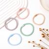 5 piezas nuevas, pequeñas, frescas, sencillas, de alta elasticidad, lindas y dulces cuerdas para el cabello para niñas, coletas altas, bandas de goma, accesorios para el cabello