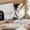Estilo Ins Creativo Simple Nórdico Transparente Florero para Flores Secas con Elevación de Agua Adornos Decorativos de Celebridad de Internet para el Hogar Sala de Estar