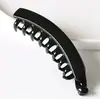 Popular Transfronterizo Pinza de Plátano Esmerilada para PC Clip Vertical Elegante Herramienta para Fijar Cola de Caballo Alta Pinza de Garra Pinza para el Cabello Pinza de Tiburón Venta al por Mayor