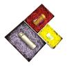 Brillo brillo rafia plata caliente relleno de caja de embalaje de regalo adornos de boda caja de dulces diy papel triturado