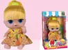 Mini Boneca Coleção Bebê Pequeno Sorvete Abacaxi