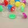 Cáscara de Gashapon Plana de 32 mm de Una Pulgada, Cáscara Hemisférica Vacía de Gashapon, Cáscara de Bola de Gashapon de Plástico PP Completamente Nueva, Transparente