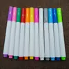 Cor giz líquido sem pó apagável LED caneta para quadro de luz fluorescente crianças grafite pintura caneta para quadro negro atacado