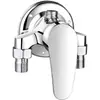 Válvula Mezcladora de Agua Caliente y Fría de Montaje Superficial Calentador de Agua para Baño Grifo de Ducha Tubería Expuesta de Ducha Interruptor Solar a Presión para Baño