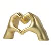 Lujo Ligero Estilo Nórdico Simple Adornos Gesto de Amor Forma de Corazón Gesto con los Dedos Adornos de Estatua Regalo de San Valentín