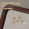 Joias para Nail Art Zircônia Laço Sino Pérola Liga Laço de Gravata Laço de Fita Zircônia Decoração de Unha 1 Peça