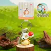 Llavero Auténtico Pokemon Q Lindo Ataque Estéreo Llavero de Bola de Elfo de Dibujos Animados Karakara Mochila Escolar Mayoreo