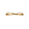 Pulseira Cruz de Bambu com Zircônia Banho de Ouro Real 18K Estilo Chinês Novo, Pulseira de Luxo Leve de Alta Qualidade, Joia de Mão Retrô Criativa