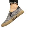 Zapatos de Lona Camuflaje para Hombre Verano Nueva Moda Transpirables Deportes al Aire Libre Casuales Zapatos Slip-on para Hombre Zapatos de Moda para Hombre