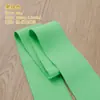 Cuello de Borde Elástico Acanalado Tejido de Punto Empalmado de una Sola Capa con Puños Extensos de Polo con Hilo Cuello Plano de Máquina