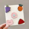 Pinza para Flequillo Infantil, Herramienta para Peinar el Cabello, Pinza de Felpa para Niñas de Principios de Primavera, Pasador de Moño para Bebé, Accesorio para el Cabello