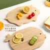 Frete grátis mini animal bambu tábua de corte de alimentos para bebês classificação suplementar tábua de corte de frutas tábua de corte cozinha tábua de corte doméstico