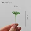 Flores de Vidro em Miniatura, Flores Artificiais Feitas à Mão de Vidro Zibo, Decorações de Buquê para o Dia das Mães, Enfeites para Mesa de Escritório